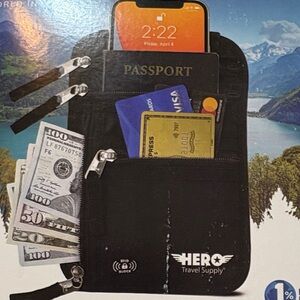 HERO Travel Supply RFID Blocking Passport Holder